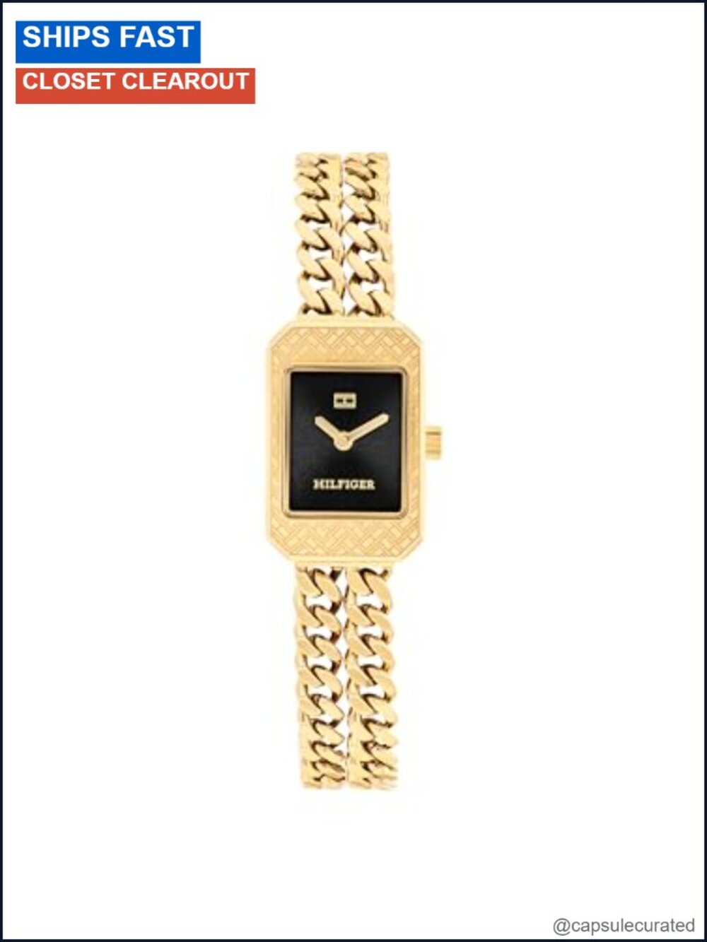 Women's Quartz Watch Gold Plated Bracelet Skeleton Dial Dress Timepiece